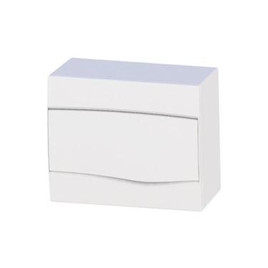 Imagem de Caixa de Distribuição Sobrepor 6UL/9DIN PVC sem Barramento IP-40 Brum