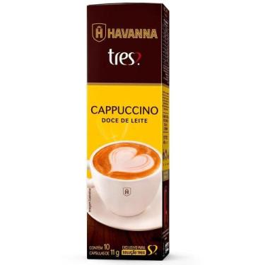 Imagem de Cápsula de Cappucino Expresso Tres Doce de Leite Havanna - Embalagem c
