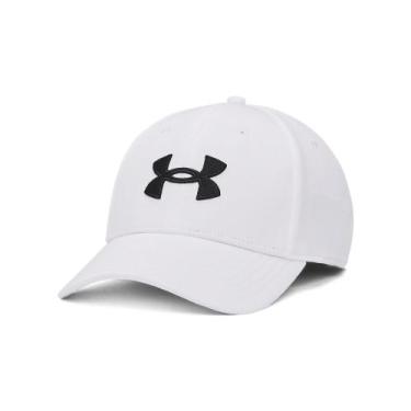 Imagem de Boné de Treino Masculino Under Armour Blitzing, Branco, P-M