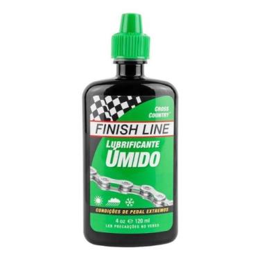 Imagem de Lubrificante Finish Line Umido Com Teflon 120Ml Corrente, Óleo, Água