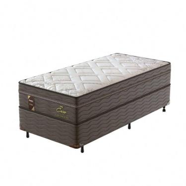 Imagem de Conjunto Box Solteiro Mola Ensacada Probel Cairo Ultra Gel (88x188x56cm)