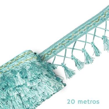 Imagem de Pingente De Seda Tassel - Fita- Azul Bebe - Nº: 177 C/20M- Nybc