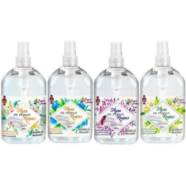Imagem de Combo 4 Água de passar Roupas 500ml cada Água Perfumada - Tropical Aro