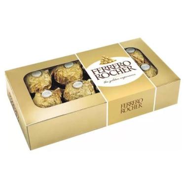 Imagem de Bombom Ferrero Rocher 8 Unidades 100g