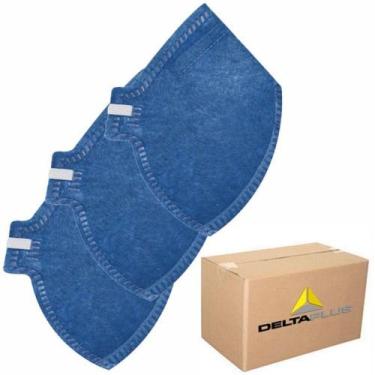 Imagem de Máscara respiratória kit 03pcs pff1 descartável deltaplus - CDS, UNIC,