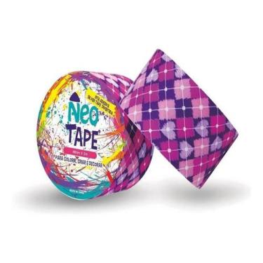 Imagem de Fita Adesiva Silver Tape Estampa Divertida 4,8X5M Rosa - Geral