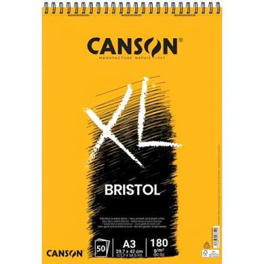 Imagem de Bloco de Papel Xl Bristol A3 Canson 180g 50 Folhas