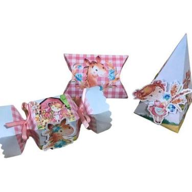 Imagem de Kit Festa Fazendinha  Lembrancinhas  - Kibunitnho, Menina
