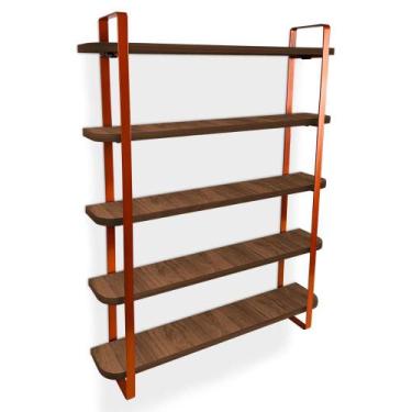 Imagem de Nicho Prateleira De Parede Expositor Organizador Arusi 100 Esmaltes 5 