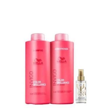 Imagem de Wella Professionals Invigo Color Brilliance Shampoo+Condicionador 1L+O