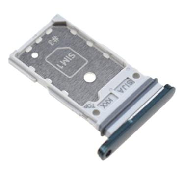 Imagem de Bandeja de cartão SIM dupla para Samsung Galaxy S22+ 5G S22 5G Suporte de cartão SIM para substituição de slot de cartão SIM S22 5G para SM-S906B SM-S906U Verde