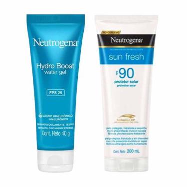 Imagem de Neutrogena Kit  Hidratante Hydro Boost Water Gel FPS25 + Protetor Sola