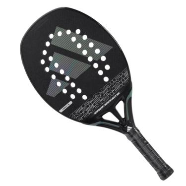 Imagem de Raquete de Beach Tennis Adidas Adipower Carbon Light 3.3 H31 Preta e Prata
