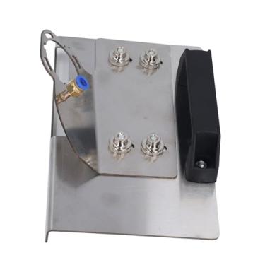 Imagem de Suporte de Moedor de ângulo, Suporte de Moedor de ângulo de Aço Inoxidável Ajustável de 45 Graus para Projetos de Telha