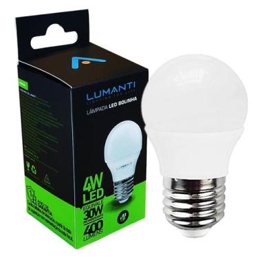Imagem de Lâmpada Bolinha Mini Globo G45 Led 4W E27 2400K Âmbar Bivolt - LUMANTI