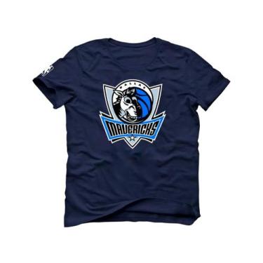 Imagem de Camiseta Basquete Dirk Nowitzki Logo Dallas Maverickss - Loja White Ma