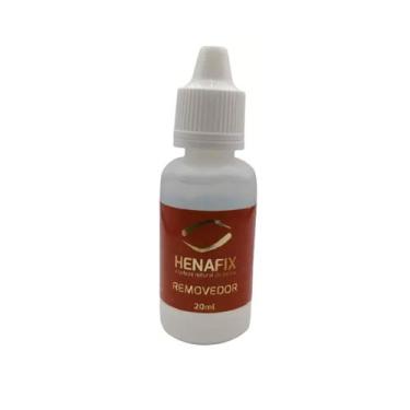 Imagem de Removedor  Remoção Henna Designer Sobrancelhas Henafix 20 Ml - LULLU P