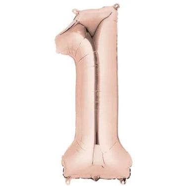 Imagem de Balao Met Pratica 40cm Rose N1