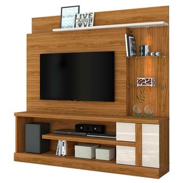 Imagem de Estante Home Theater Alan Naturale Off White – Madetec