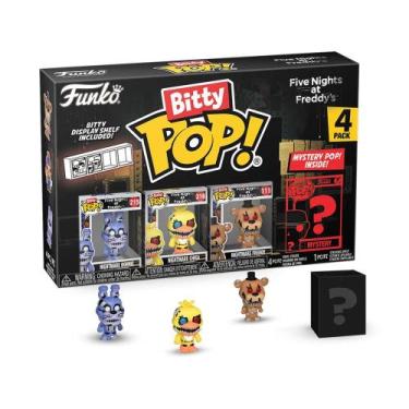 Imagem de Funko Bitty Pop Five Nights At Freddys Freddy 4-Pack 73046 - Funko Pop
