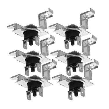 Imagem de 6 peças de máquina de lavar e secar termostato de alto limite fusível térmico para máquina de lavar roupa LG secadora