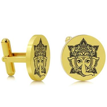 Imagem de Abotoaduras masculinas em aço inoxidável - vários estilos de abotoaduras personalizadas gravadas para homens abotoaduras de aço inoxidável para homens abotoaduras personalizadas para homens abotoaduras exclusivas