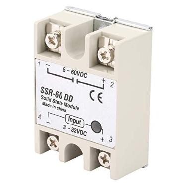 Imagem de Relé de Estado Sólido DCDC SSR60DD 60A 332VDC a 5200VDC SSR Comutação de Alta Velocidade, Módulo Confiável para Equipamentos Industriais de Controle Automatizado