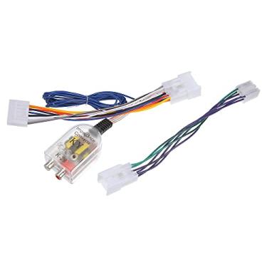 Imagem de X AUTOHAUX 1 conjunto de amplificador de rádio amplificador subwoofer plug play cabo adaptador de chicote de fios conversor em linha para Toyota Pickup 1987-1995