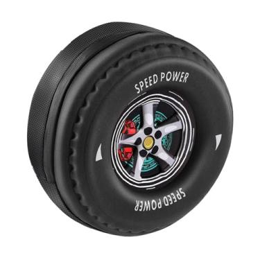 Imagem de Vaveren Saco de suspensão elétrico scooter frente saco de armazenamento traseiro forma pneu portátil pannier ciclomotores leve frente guiador bolsa, Preto