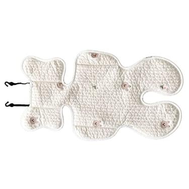 Imagem de Forros de Assento de Carrinho de bebê, Almofada de Carrinho de bebê, Almofada de Assento de Carrinho de bebê Almofada de Carrinho de bebê de Algodão Puro Macio Com Malha de