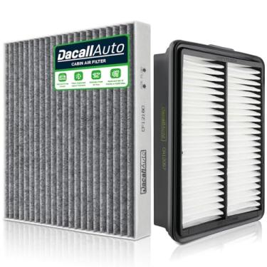 Imagem de Dacall Conjunto de filtro de ar de motor e cabine para Hyundai KONA (2018-2023), para Veloster (2019-2021), para Kia Soul (2020-2024); Substitua CF12160, 97133-D1000; CA12057, 28113-F2000