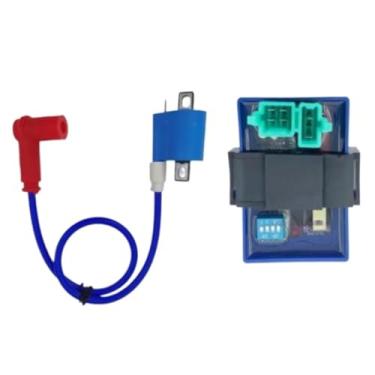 Imagem de Bobina de ignição universal para motocicleta, para injeção de combustível EFI, moto de trilha, ATV Cub WAVE125 PGM-FI CB190R, bobina de ignição de corrida(CG DC Cdi and Coil)