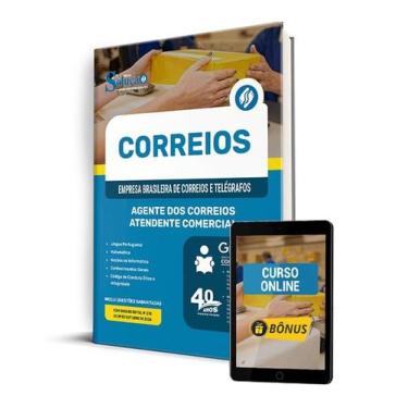 Imagem de Apostila CORREIOS 2025 - Agente de Correios - Atendente Comercial - Ed