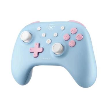 Imagem de Controle Sem Fio Nintendo Switch Pro - Compatível com Switch OLED, Lit