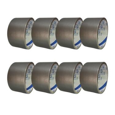 Imagem de Fita Silver Tape Prata Delfix 48mm x 5m  Máxima Resistência e Versatil
