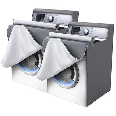 Imagem de Covolo Capa para Máquina de Lavar Externa, Capa para Lavadora/Secadora Adequada para A Maioria Das Cargas Superiores Ou Frontais Protetor Solar À Prova D'Água À Prova de Poeira Proteção para Todos os