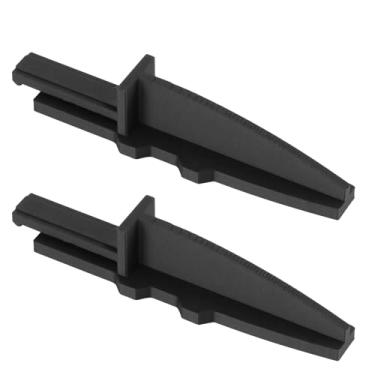 Imagem de GYQ 2 peças de substituição para pés de ventilador de caixa de 50,8 cm, acessório de conjunto de pés antiponta (branco)