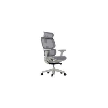 Imagem de Cadeira Office Elements Siggy, Até 140Kg, Assento Mesh, Base em Nylon e Fibra de Vidro, Cinza - 71469