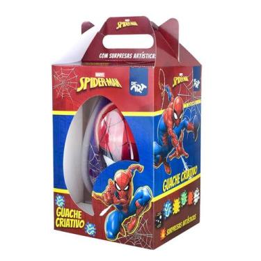Imagem de Kit Guache Criativo Homem Aranha de Páscoa - Com Surpresas Artísticas 
