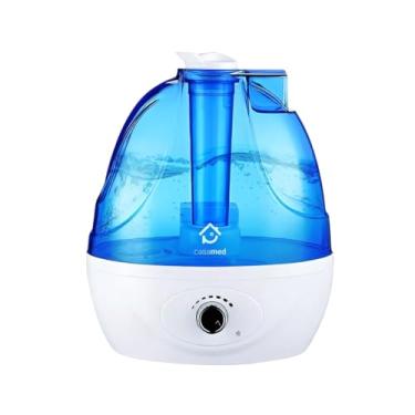 Imagem de Umidificador De Ar Ambiente Led Cromoterapia 2.5l Bivolt Cor Azul-claro 110v/220v
