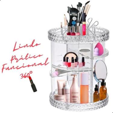 Imagem de Super Organizador Elegante Porta Maquiagem Grande Lápis Olho - Sweet H