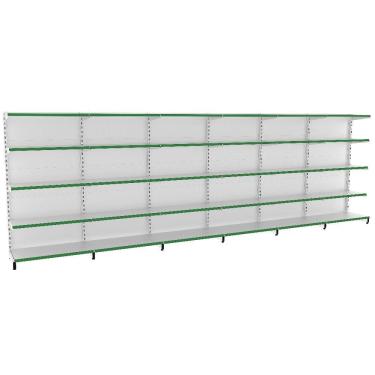 Imagem de Gôndola Parede Prateleira Lateral 1 Inicial + 5 Continuação