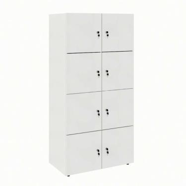 Imagem de Armário Locker Duplo Module 8 pt Cinza