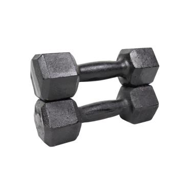 Imagem de Halter Dumbell Sextavado Pintado 2Kg Treino E Musculação