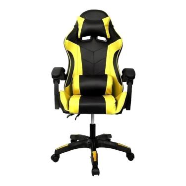 Imagem de Cadeira Escritorio Gamer Ergonomica Reclinavel C Massageador