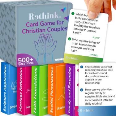 Imagem de Jogo de cartas de conversação QUOKKA Rethink Christian Couples