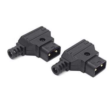 Imagem de SZJELEN Kit de plugue de conector D-Tap macho, conector D-Tap macho recarregável, cabeça de injeção de plugue DIY para câmera de vídeo, cabo de alimentação V-Mount DSLR Anton, bateria para câmera
