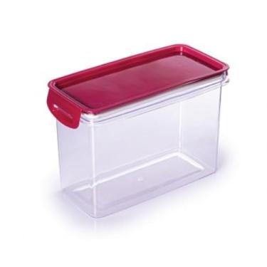 Imagem de Porta Mantimentos Trava Mais Retangular Cristal 1,9L Plasútil