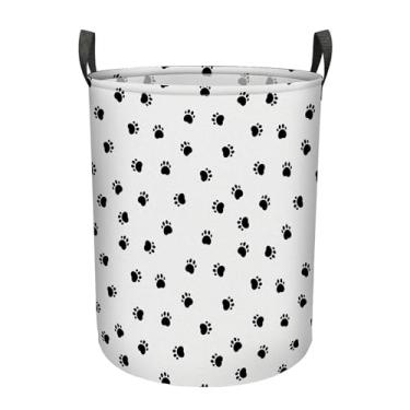 Imagem de Cesto de roupa suja dobrável com alças, grande cesto de armazenamento dobrável para homens, mulheres, adolescentes, adultos, organizador de tecido de lona impermeável para roupas, brinquedos, berçário