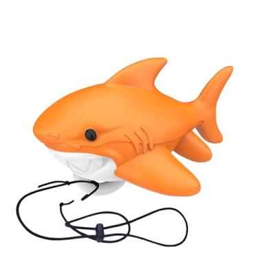 Imagem de Bóia de âncora flutuante em forma de tubarão, boia de âncora de PVC durável e de alta visibilidade para caiaques, barcos e jet skis – Leve e fácil de usar, evita acidentes de âncora em águas rasas
